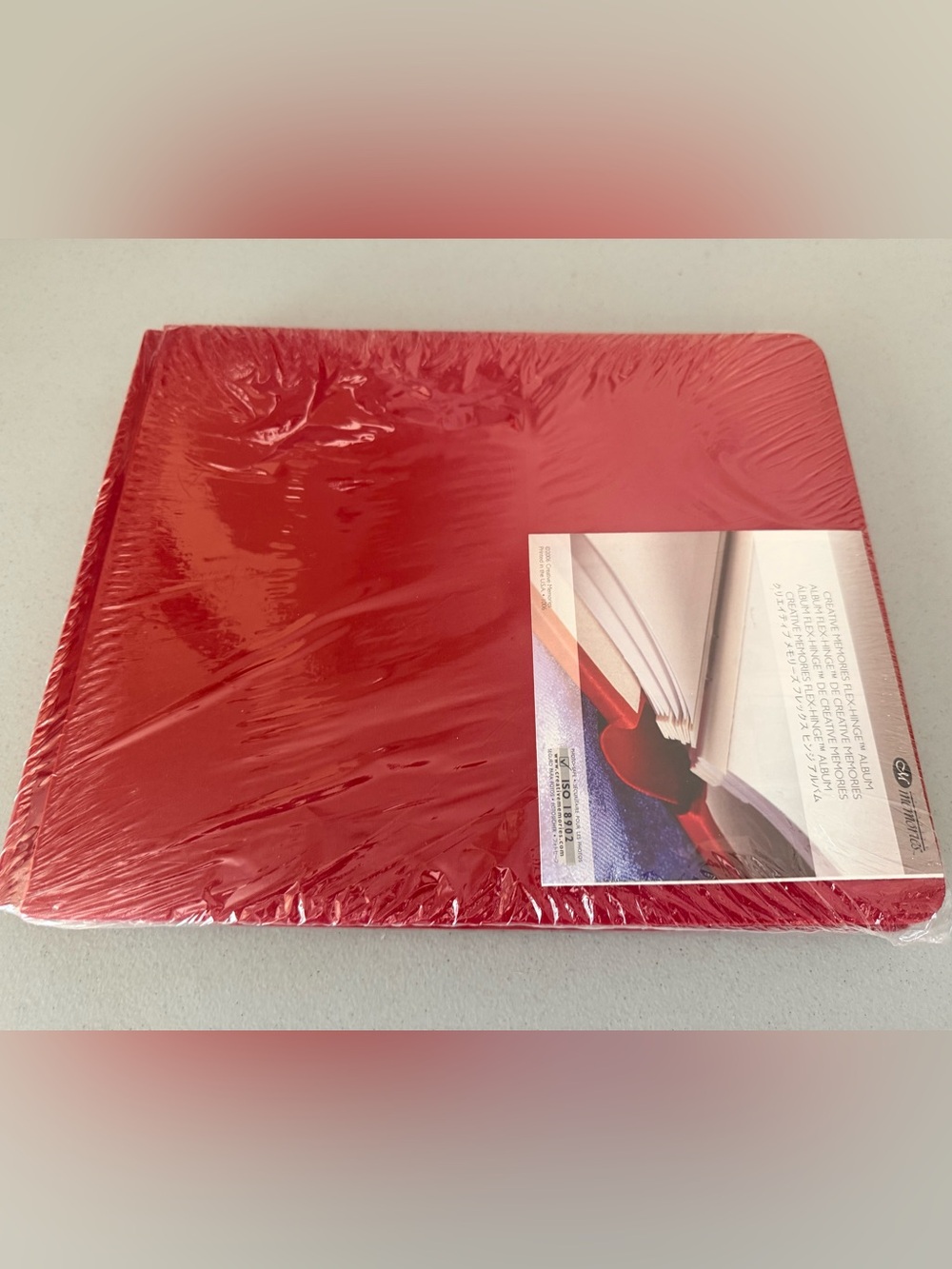 Creative Memories Red Landscape Scrapbook